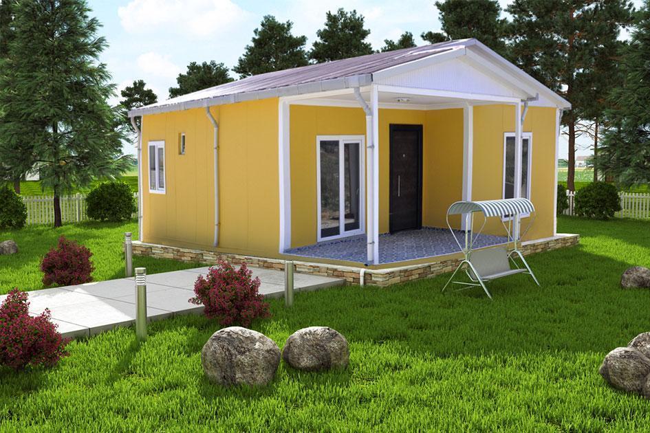 Akhisarda Prefabrik Yapılar
